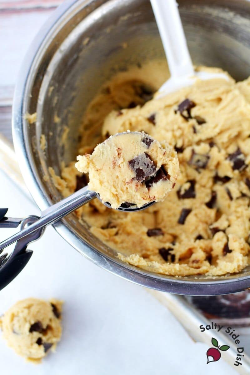 tiktok chocolate chip cookie dough.