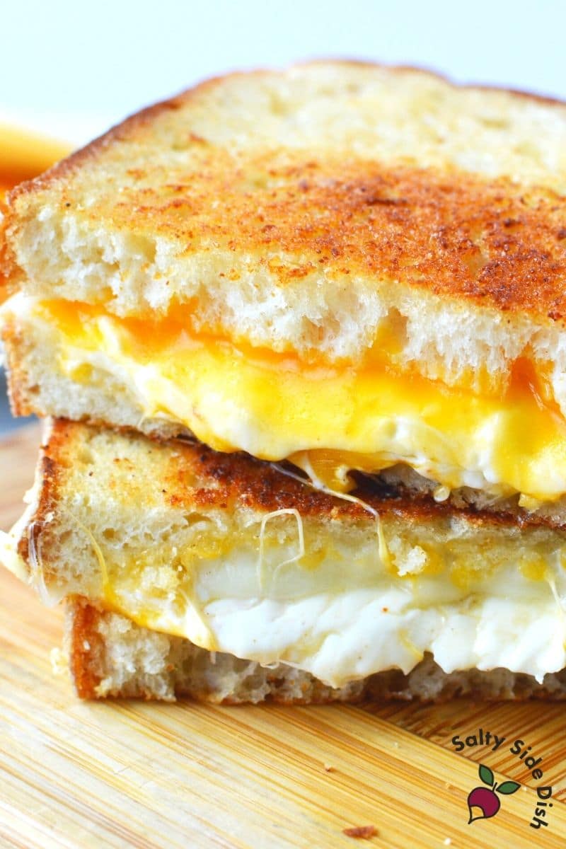 super crispy grilled cheese sandwich the Disney magic way