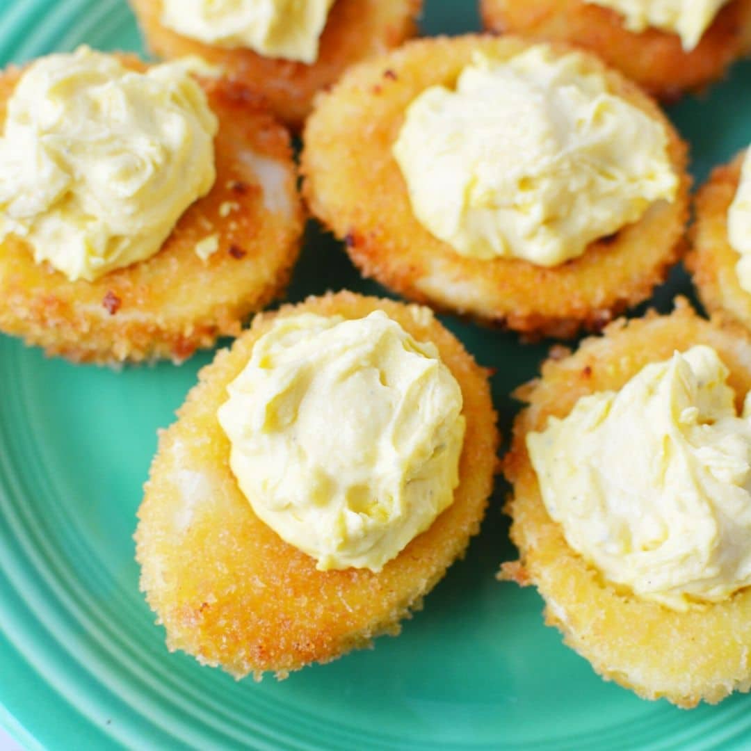 Deep Fried Deviled Eggs