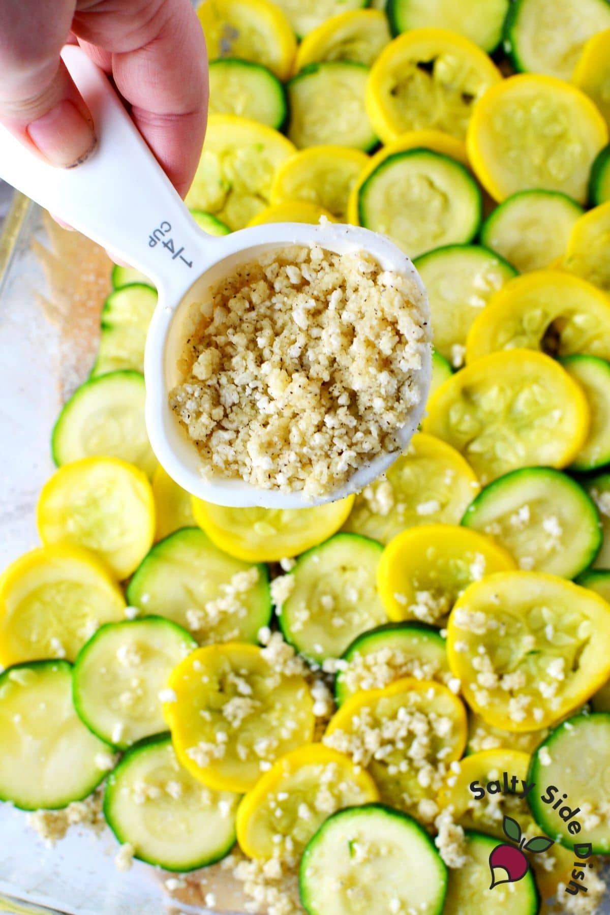 panko crumbs on casserole