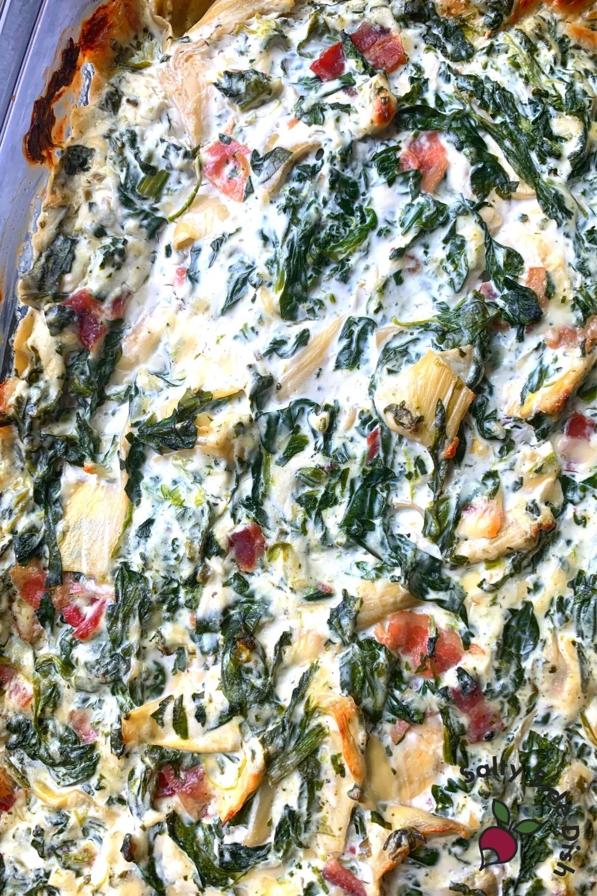 spinach artichoke dip homemade recipe.