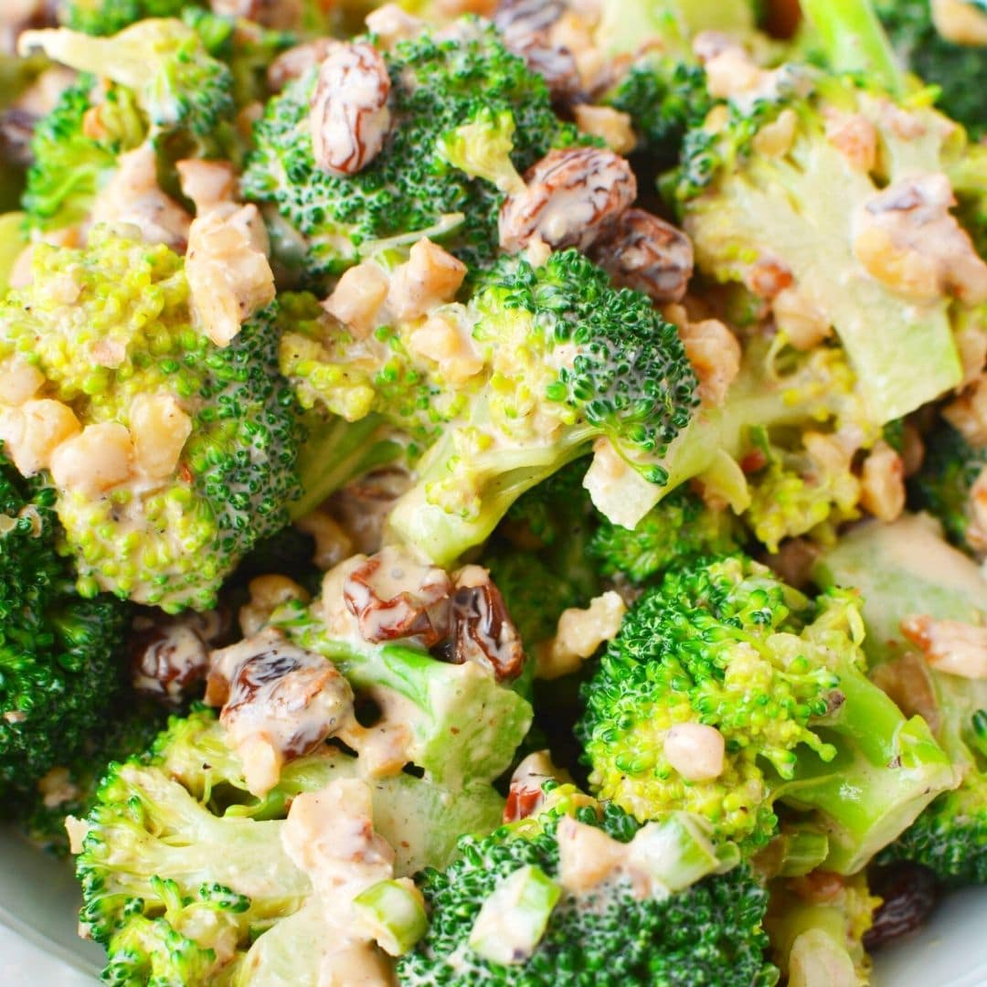 Raisin Broccoli Salad