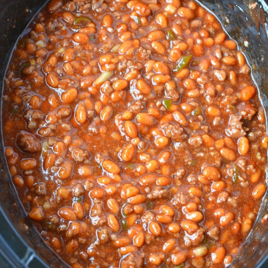 Slow Cooker Baked Beans