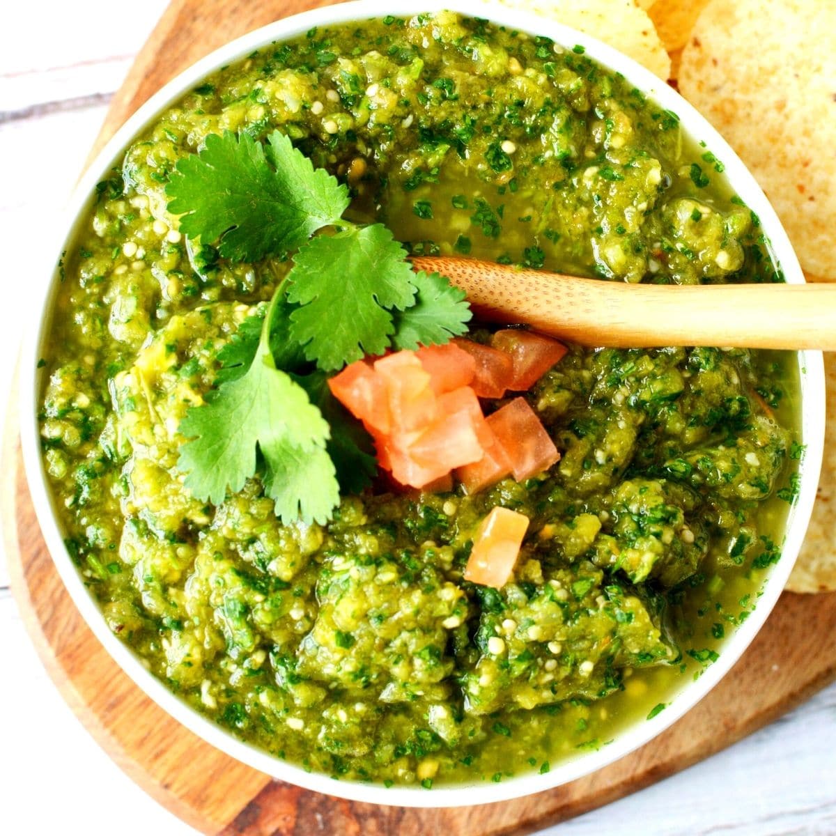 Roasted Tomatillo Salsa