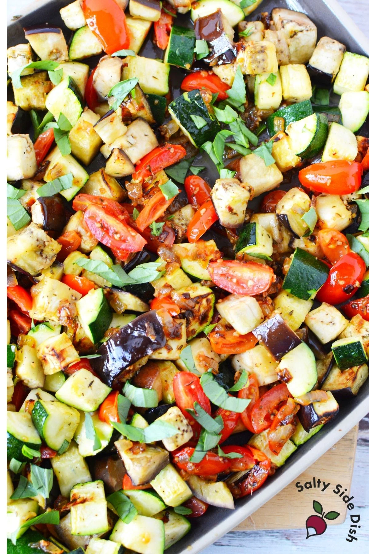 Baked Eggplant & Zucchini