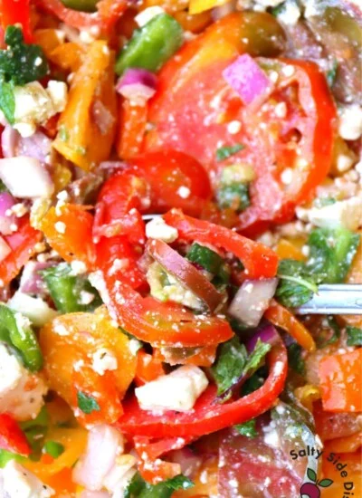 Greek tomato salad