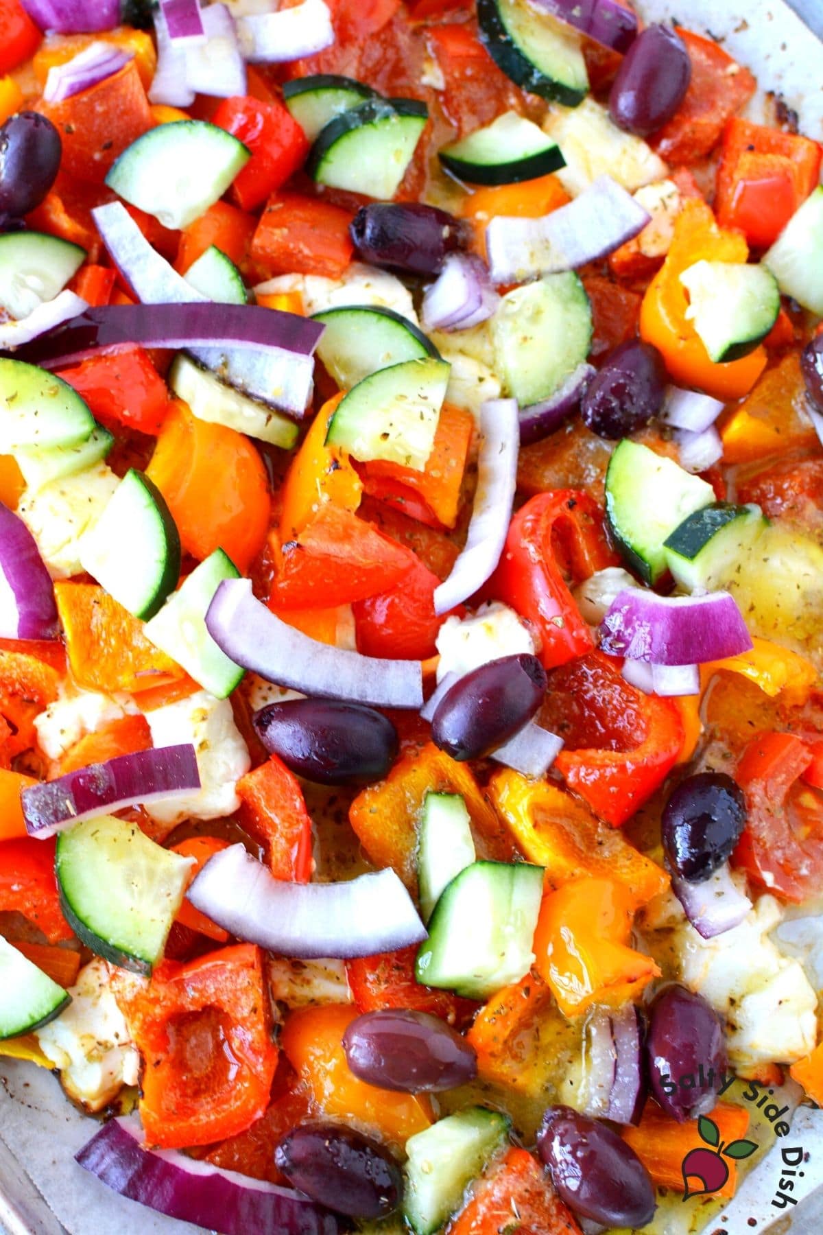 Roasted Greek Salad