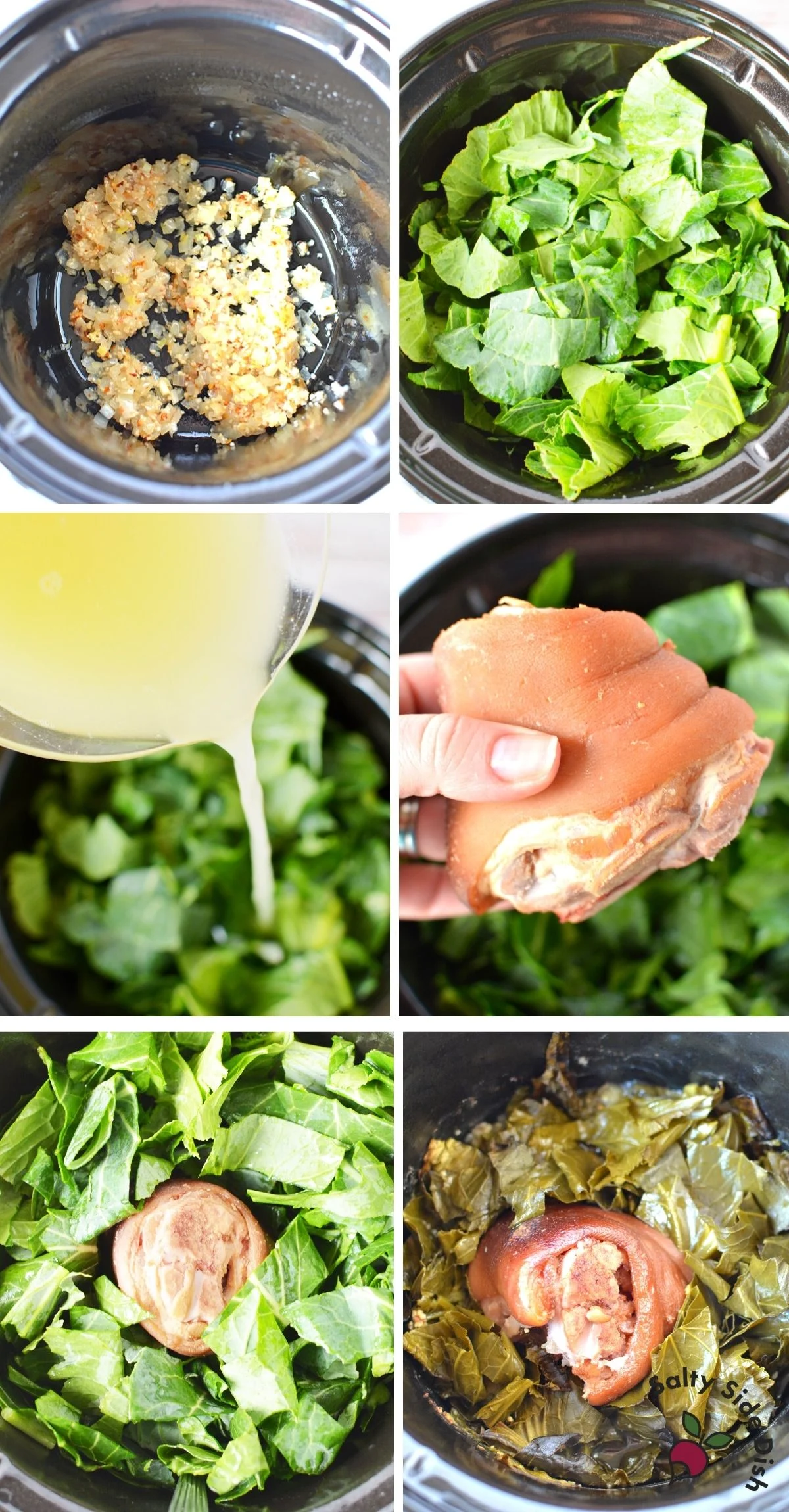 slow cooker collard greens