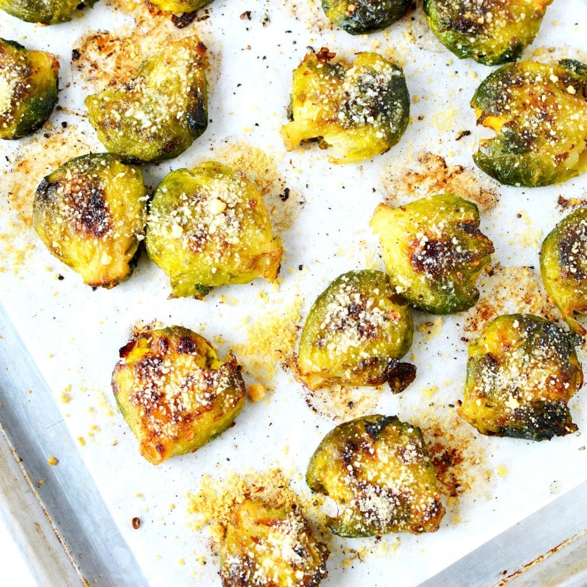Smashed Brussels Sprouts