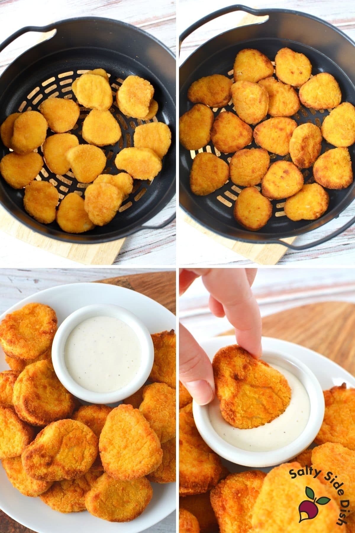 Air Fryer Frozen Chicken Nuggets ninja foodi