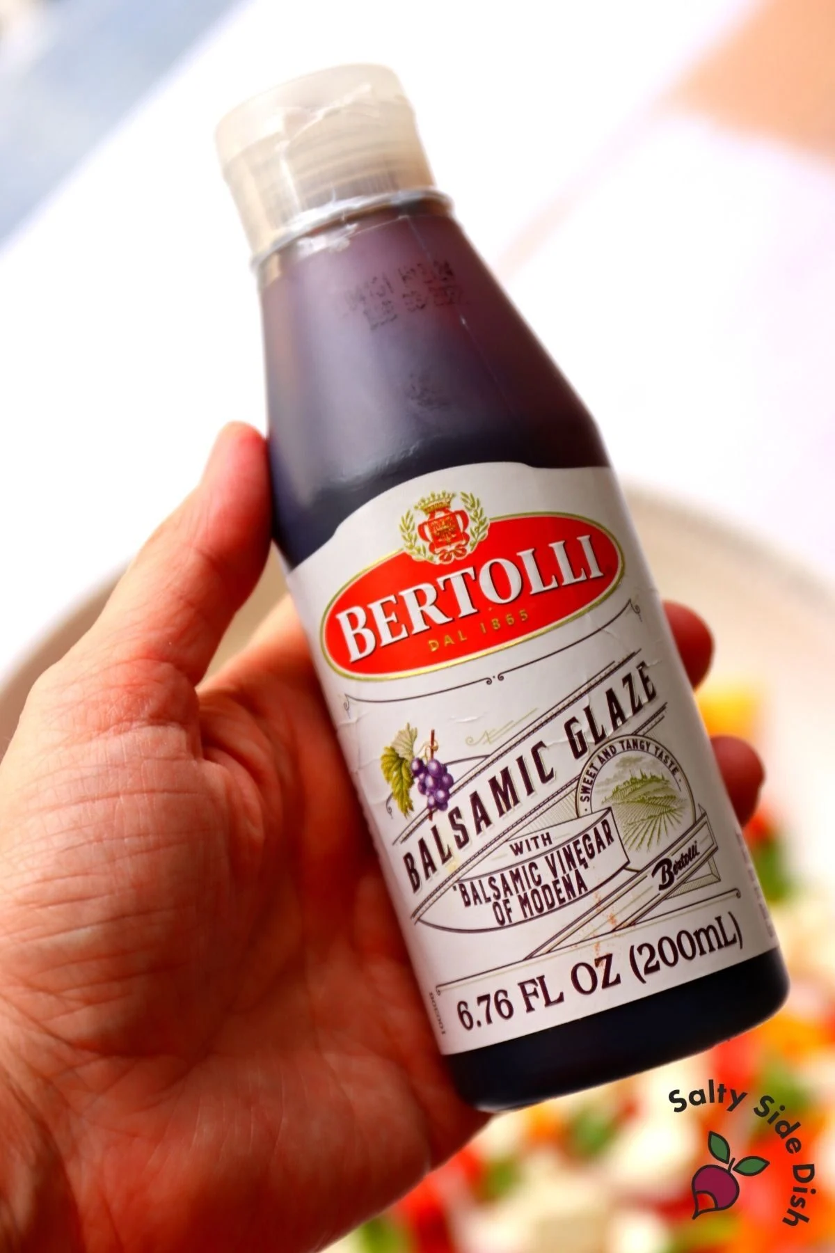 balsamic glaze bottle