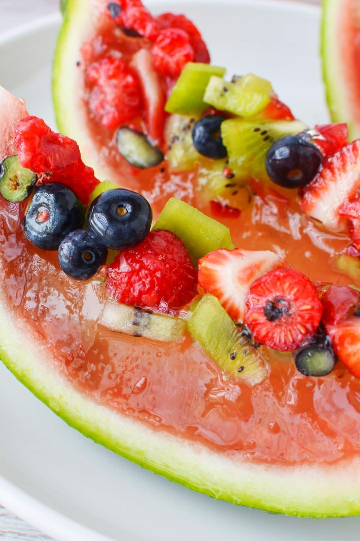 watermelon fruit jello