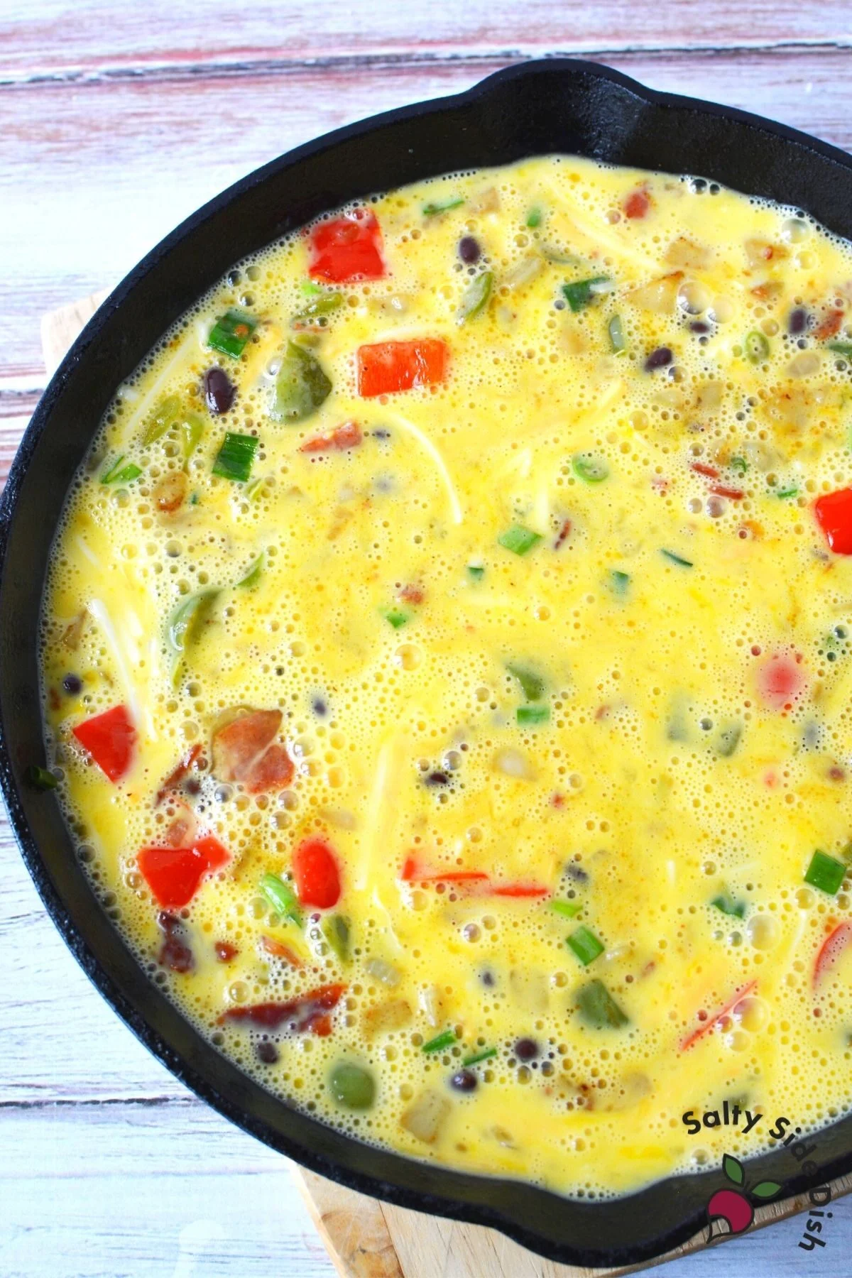 uncooked cowboy casserole