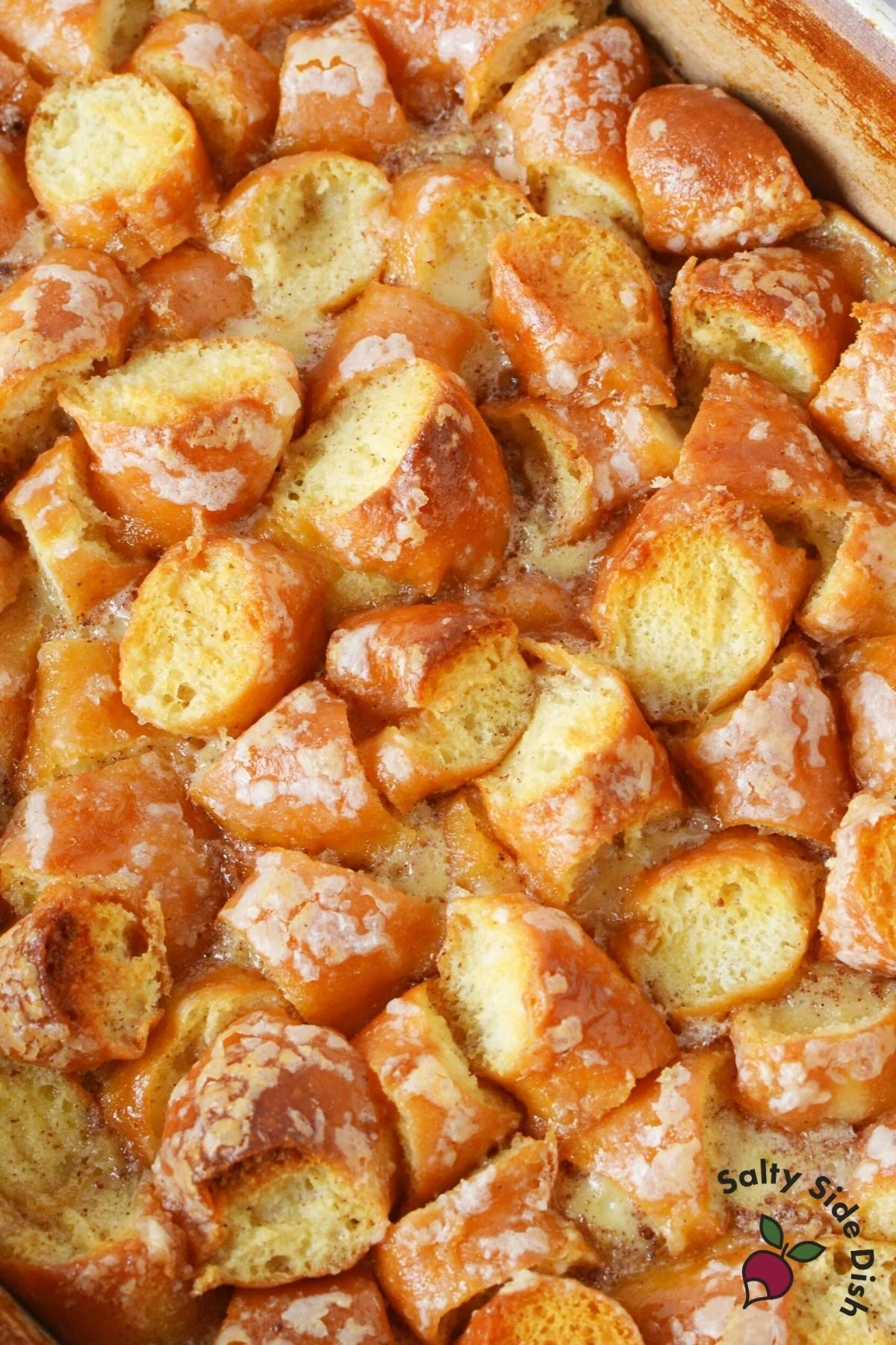 donuts already cooked in the oven