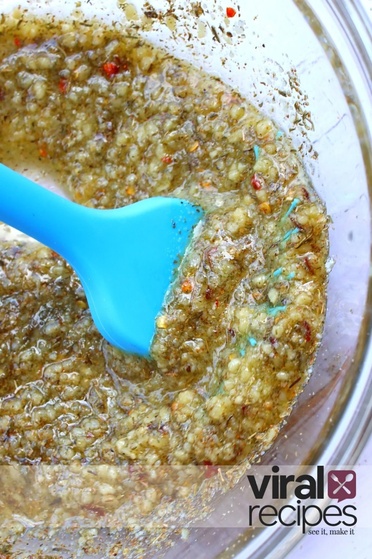 garlic seasoning in a bowl