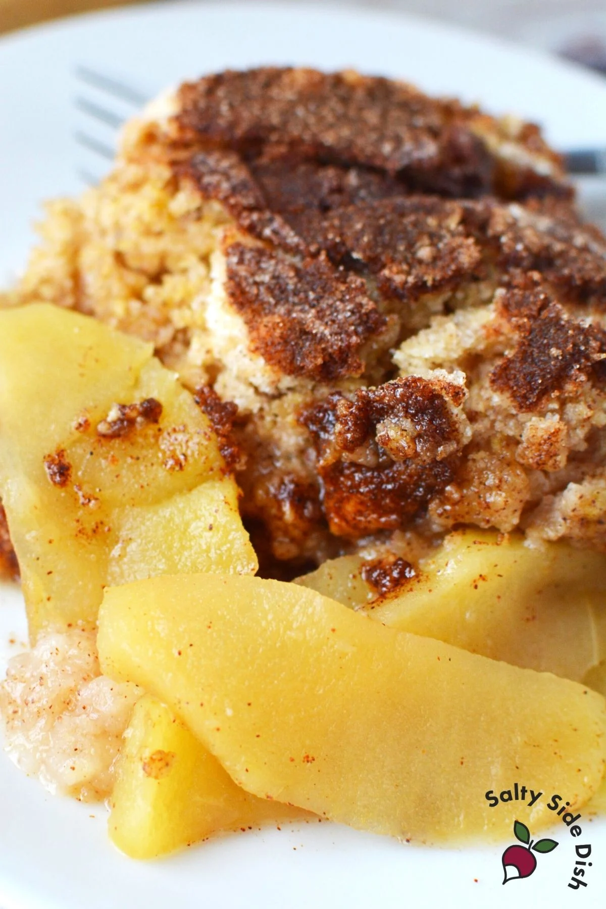 Apple Crisp without Oats (Streusel Topping)