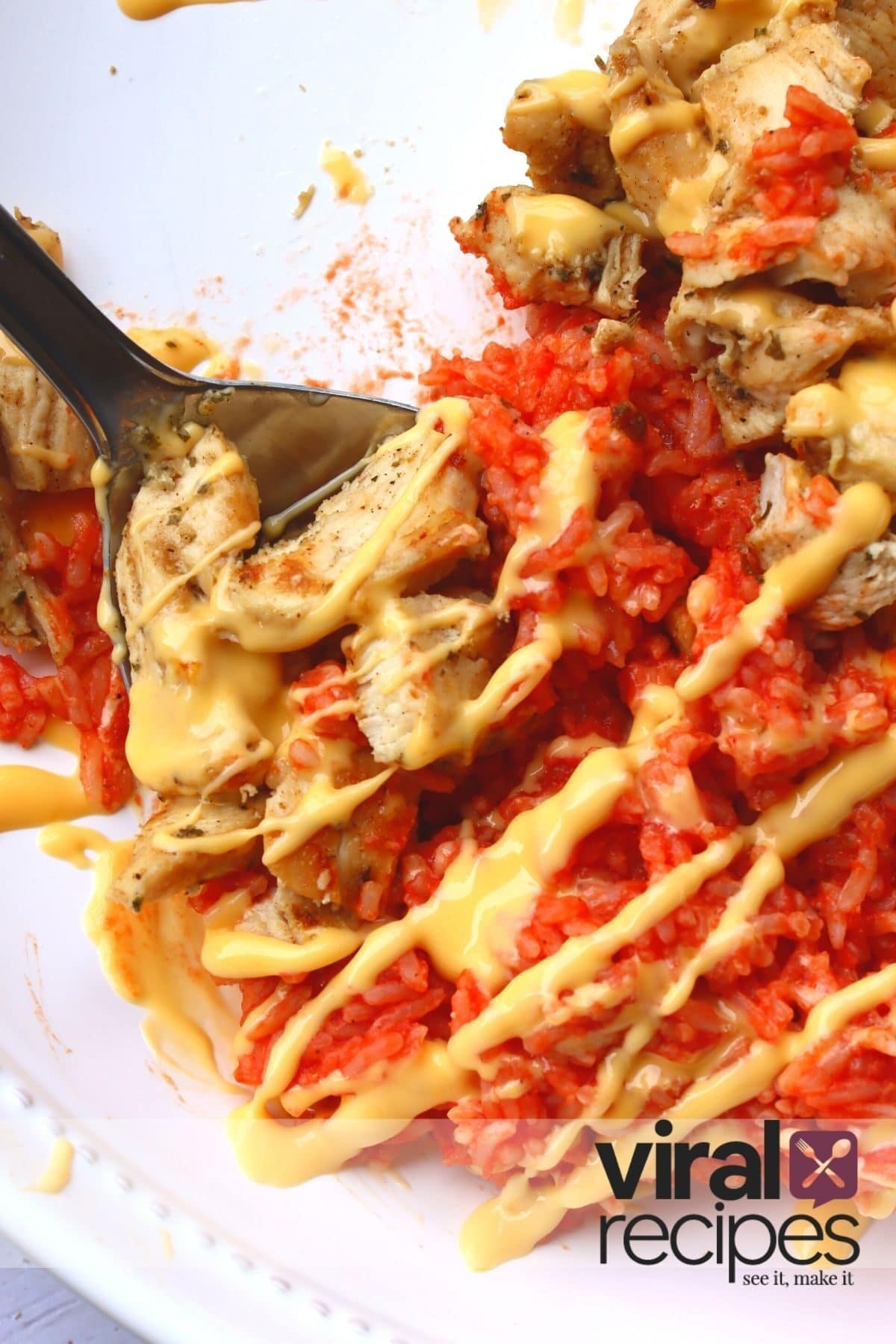 mexican style chicken and rice from tiktok