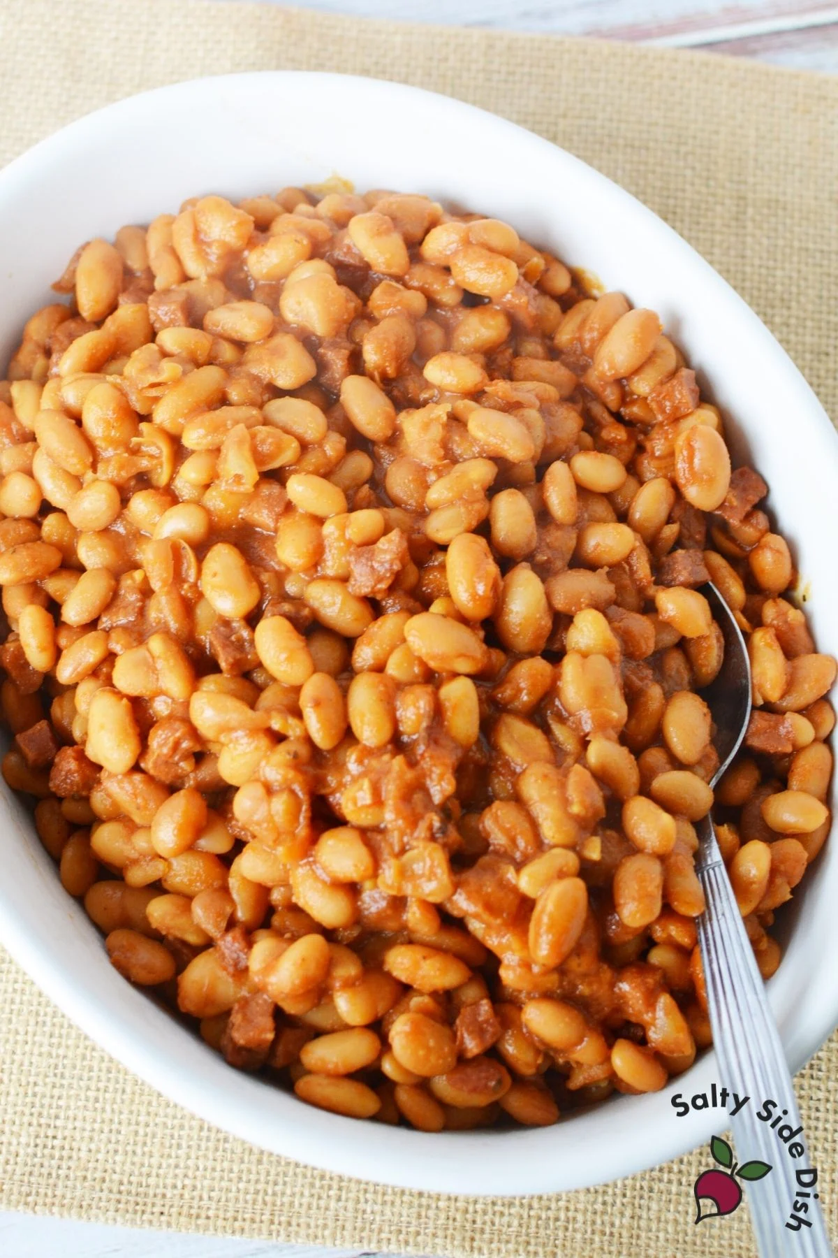 Molasses Canned Baked Beans (crockpot)
