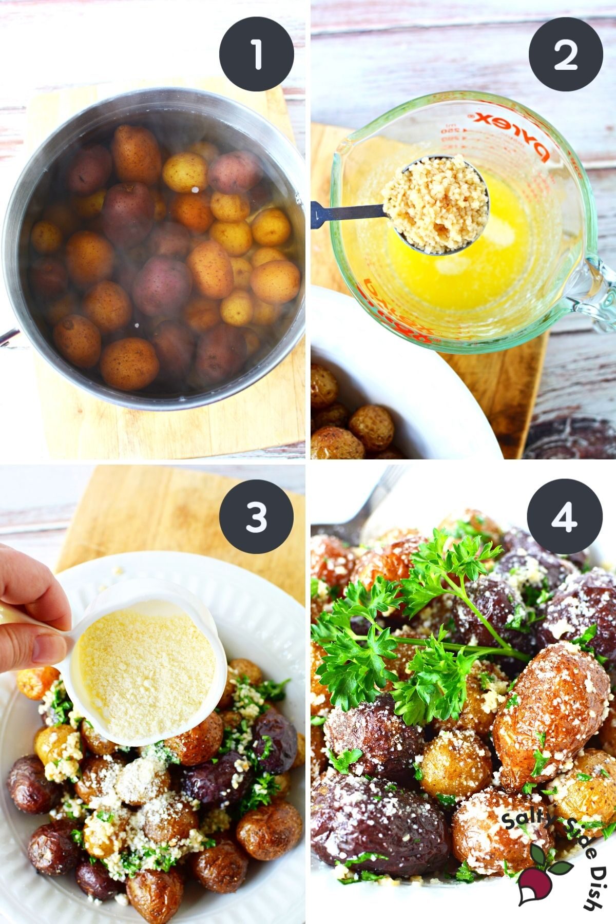 how to make mini potatoes.
