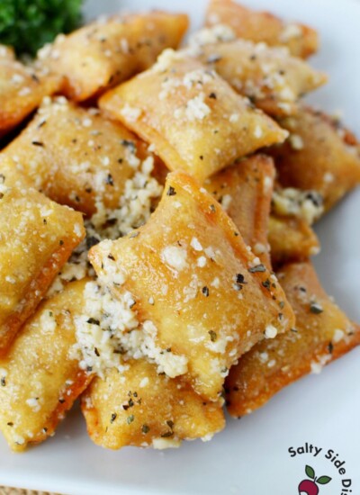 tiktok totino's pizza rolls recipe on a plate