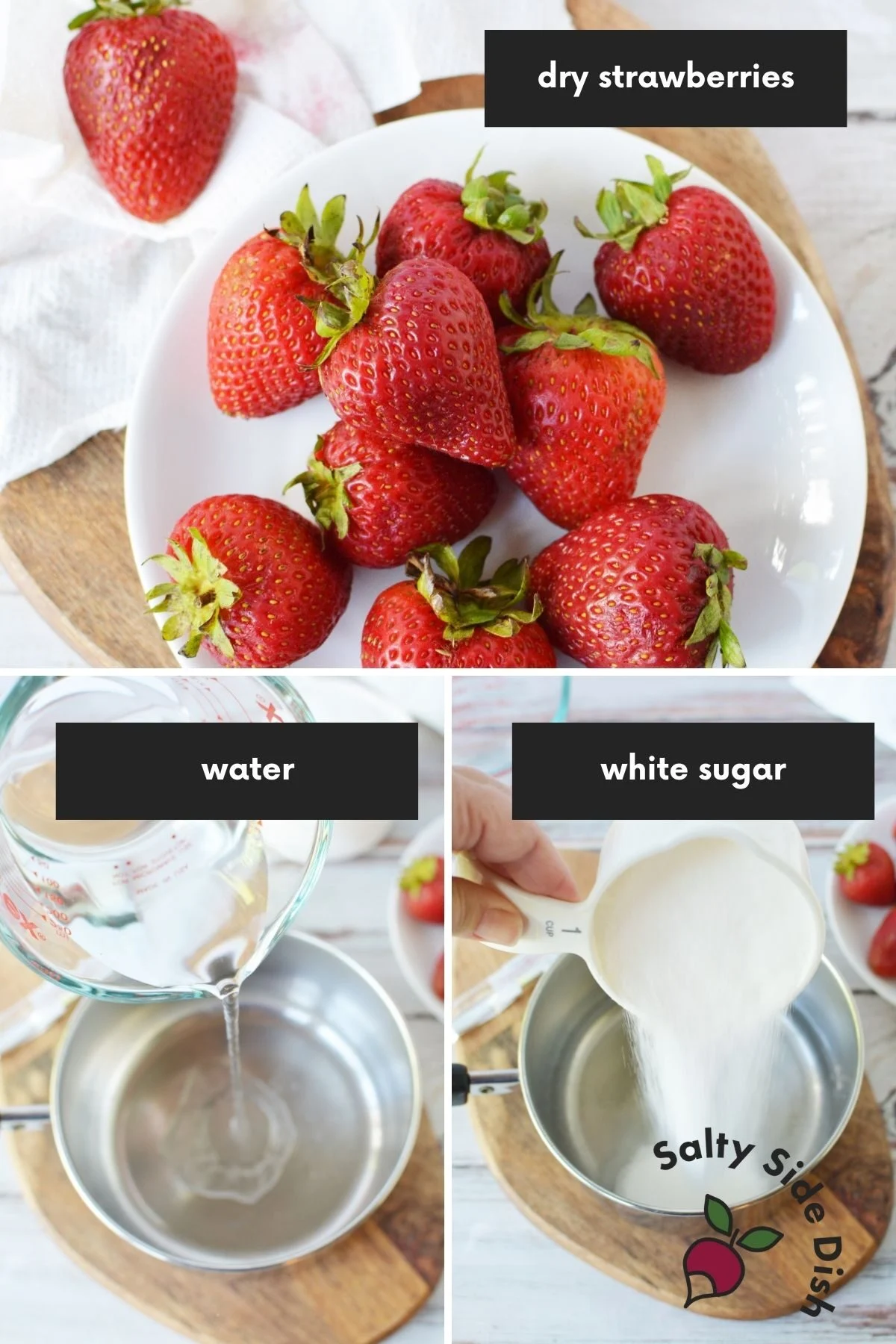 tanghulu strawberry ingredients.