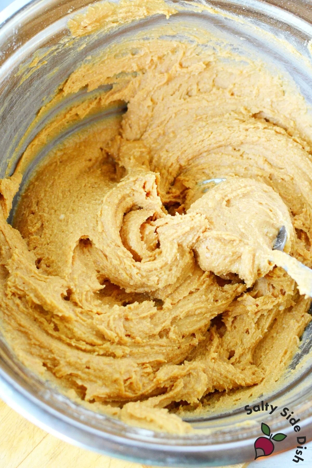 creamy peanut butter mixture.