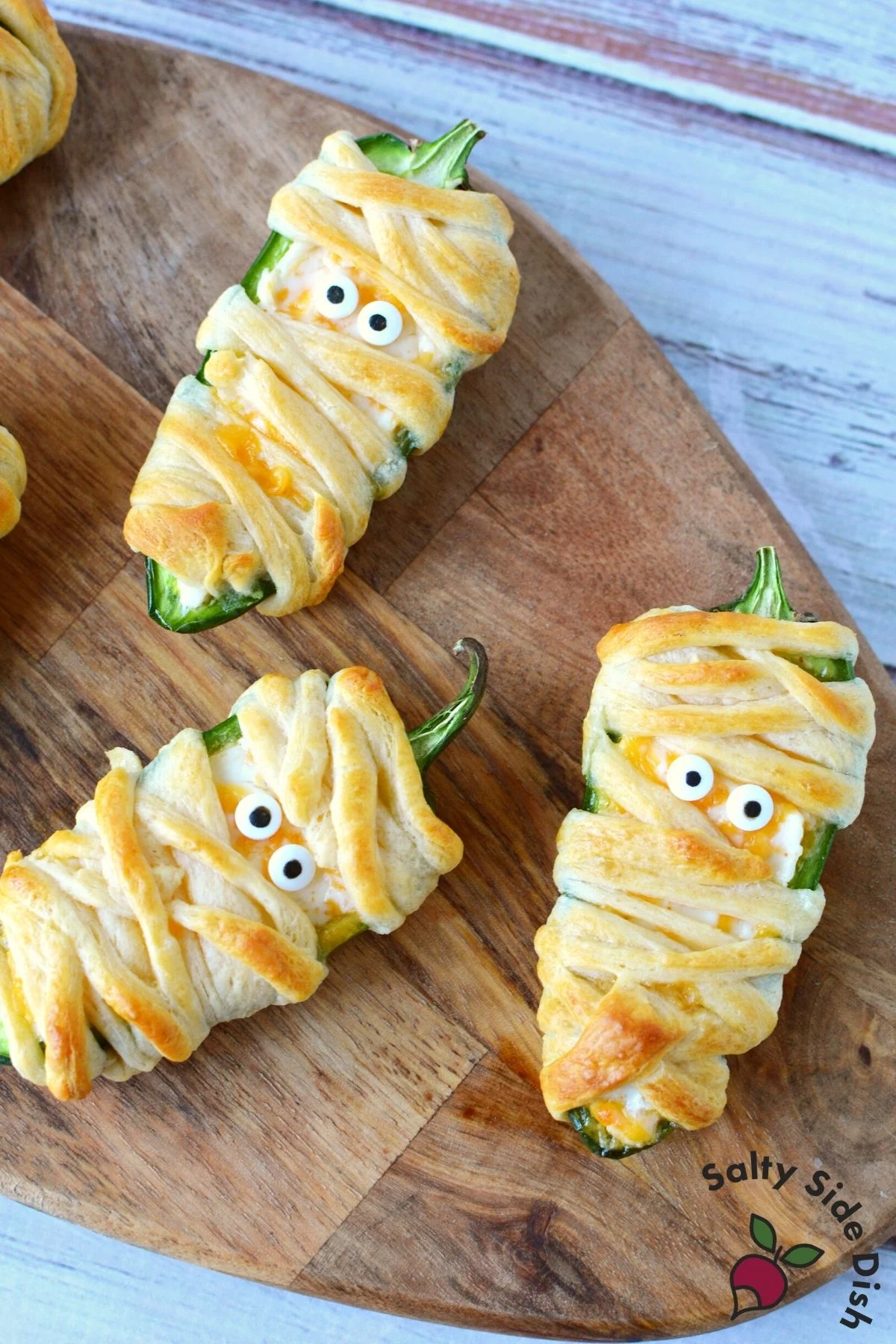 Mummy Jalapeno Poppers