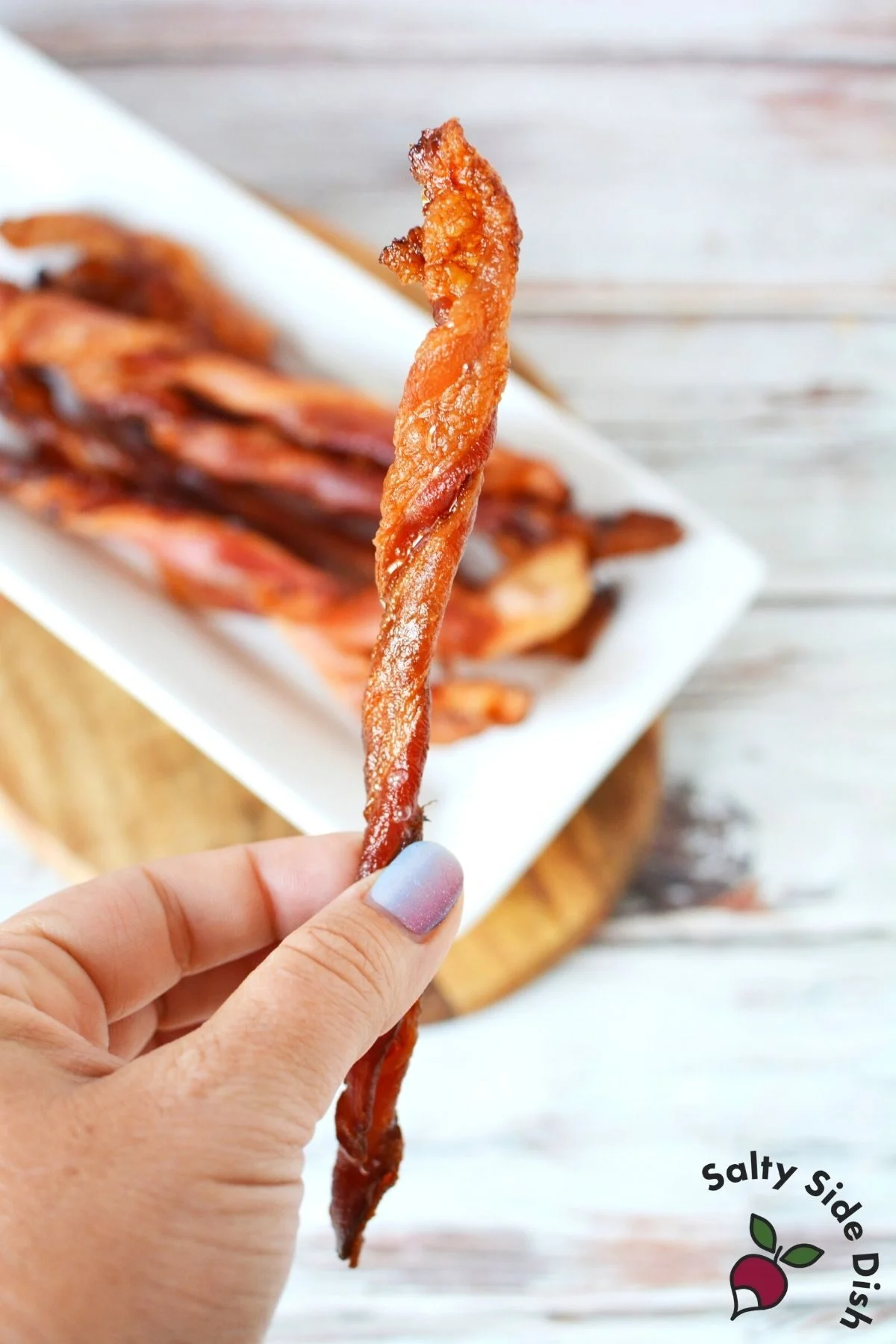 super crispy bacon twist.