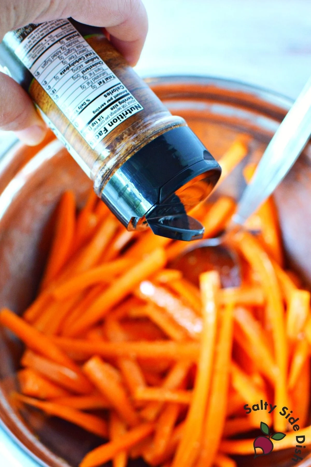 air fries with fry seasoning.