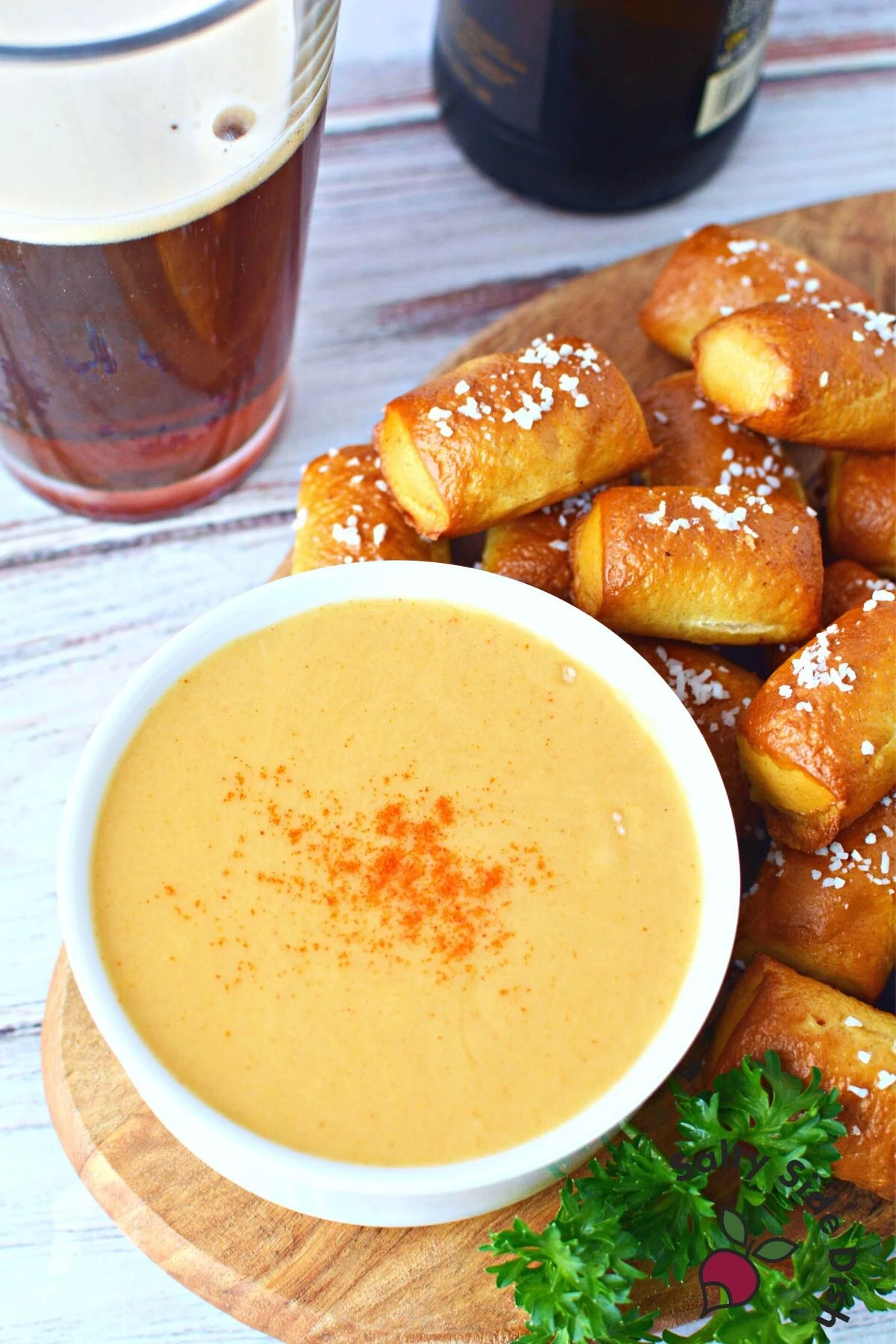 cheese dip recipe for pretzels.