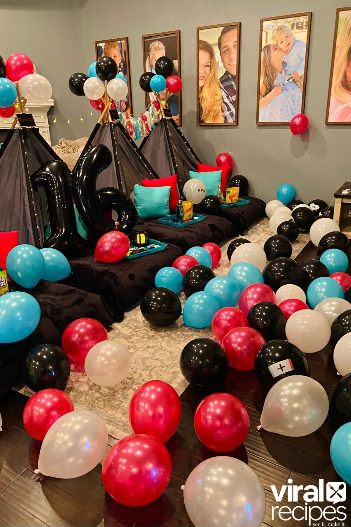 tiktok themed birthday party for teens.
