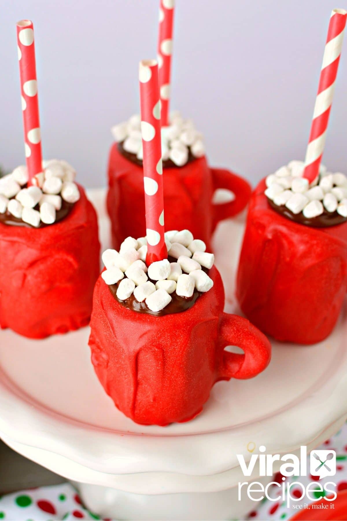 large marshmallows made into mini mugs.