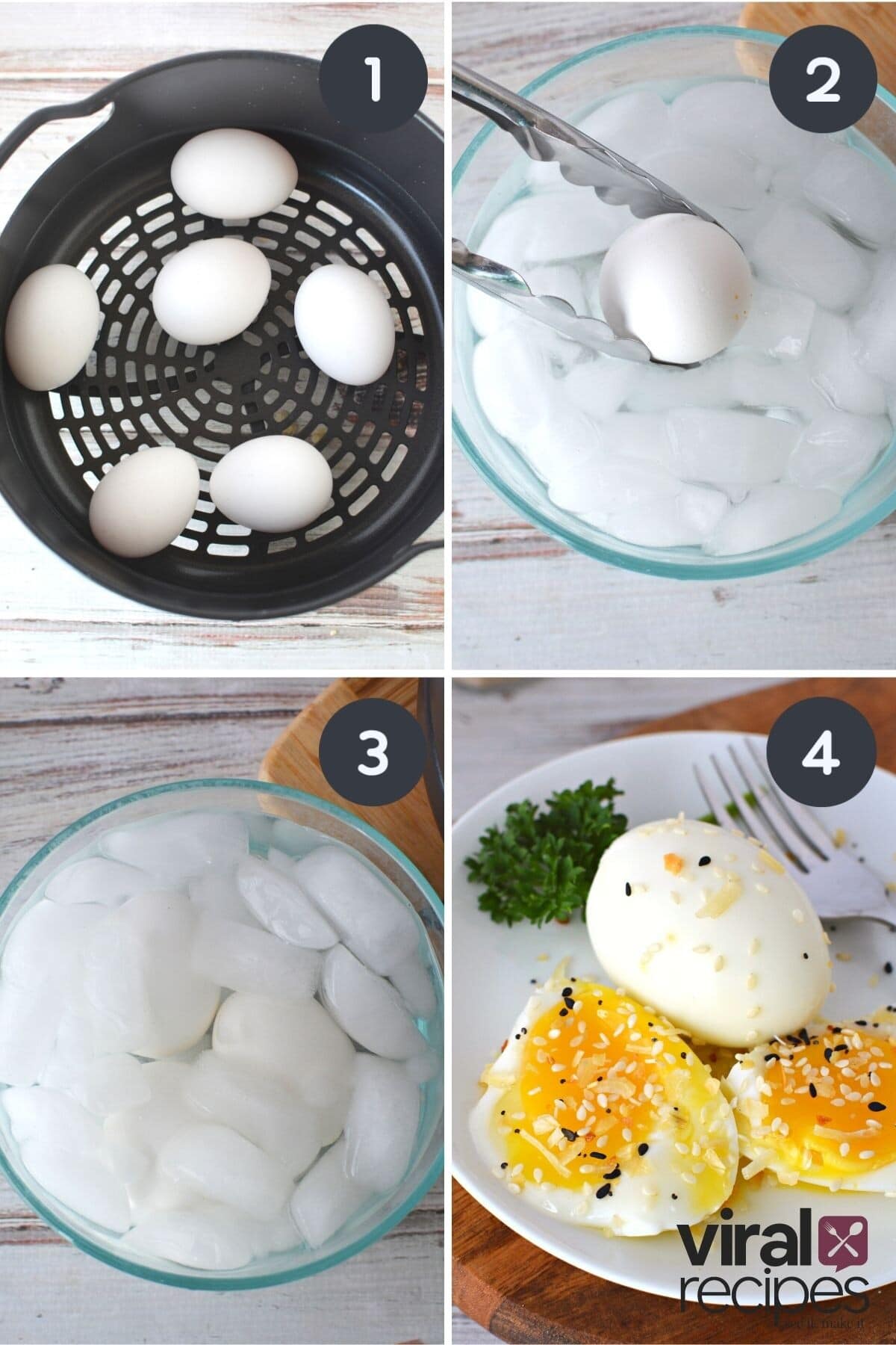 air fryer soft boiled eggs.