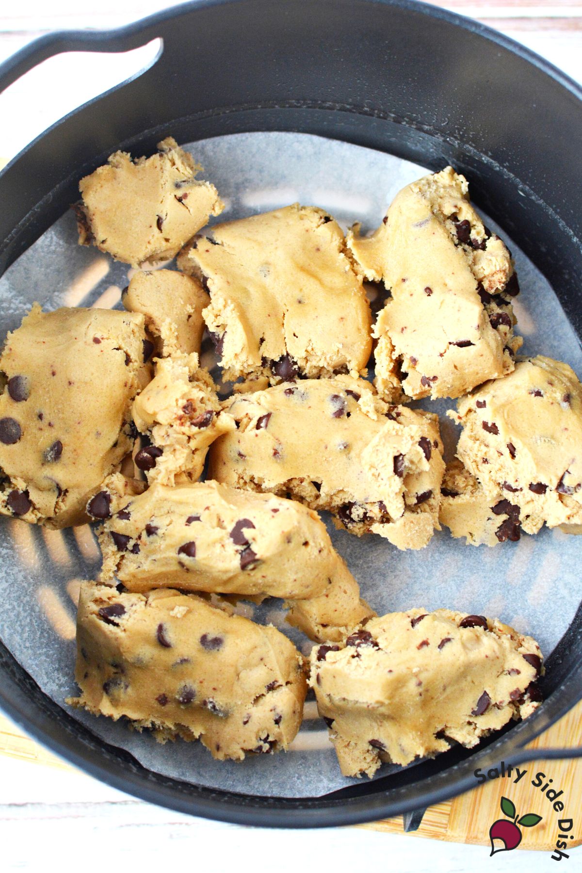 Air Fryer Giant Cookie