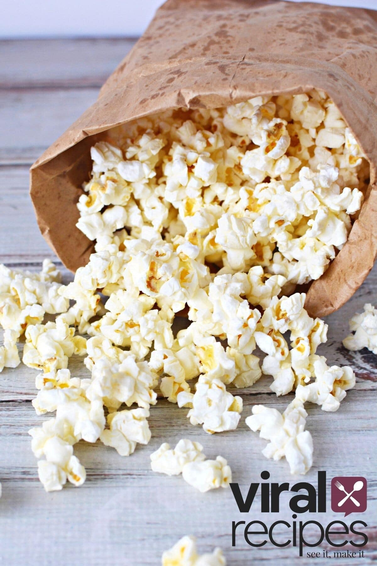 brown bag popcorn recipe.