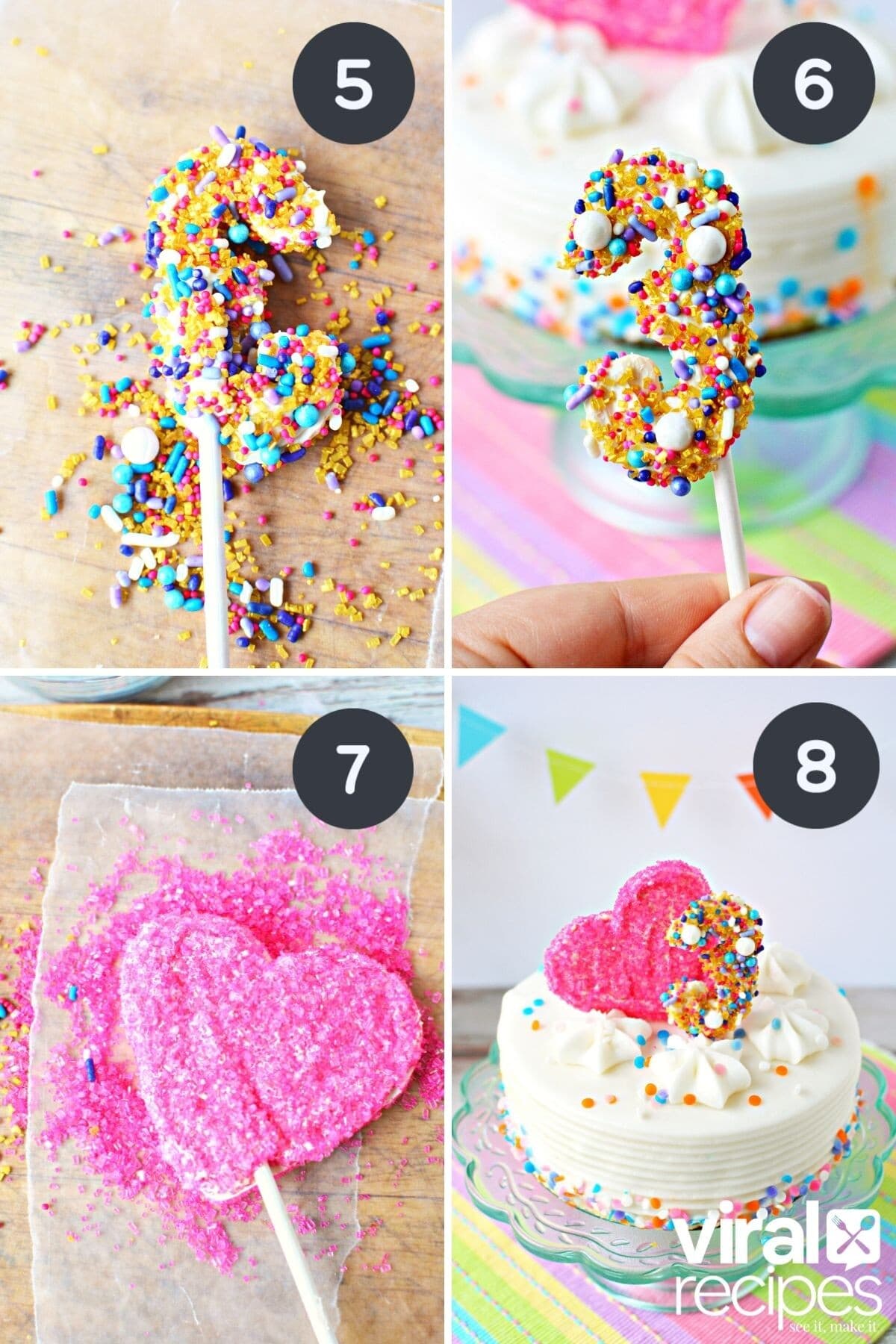 edible cake toppers recipe.