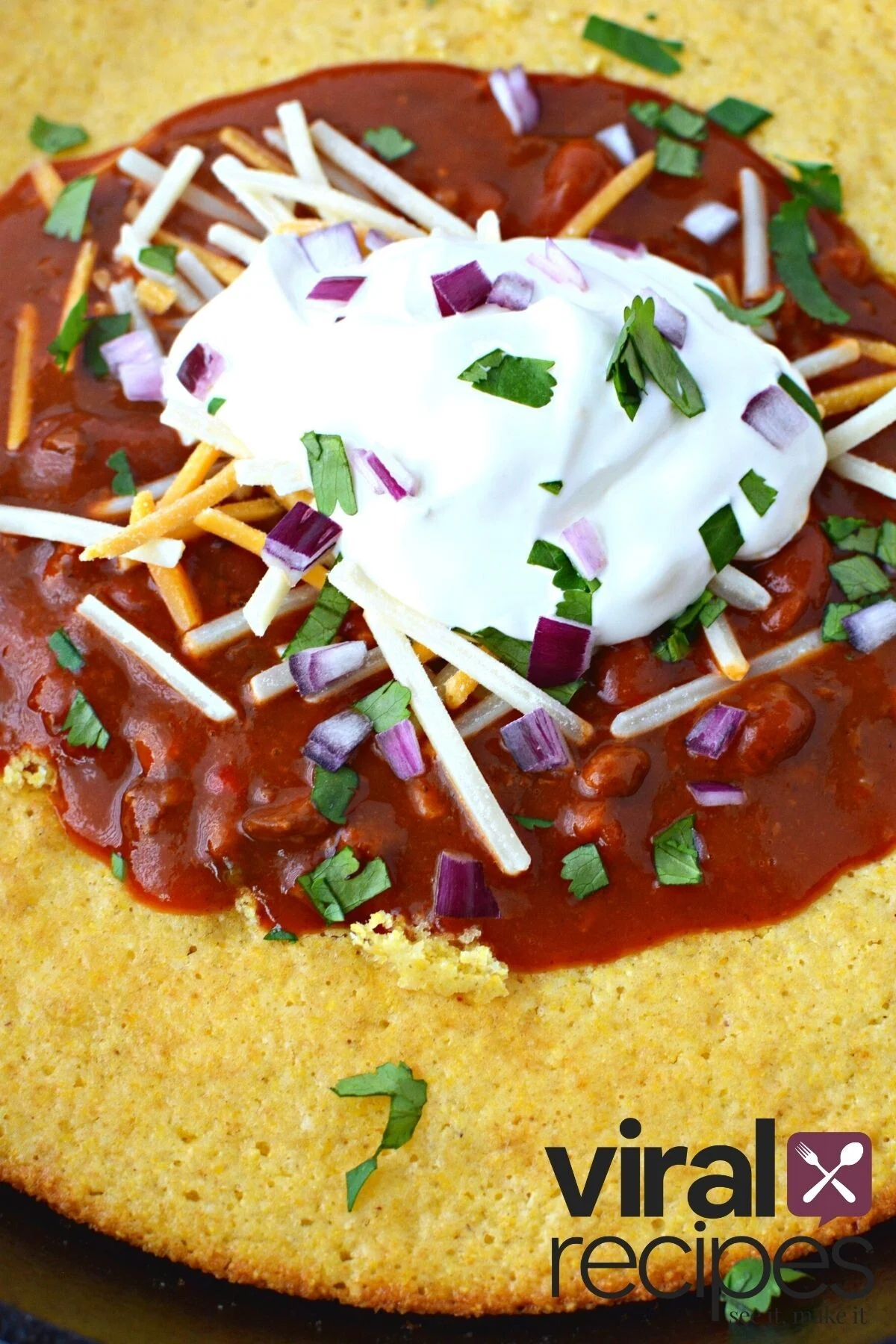 tiktok viral recipe for cornbread bowl.