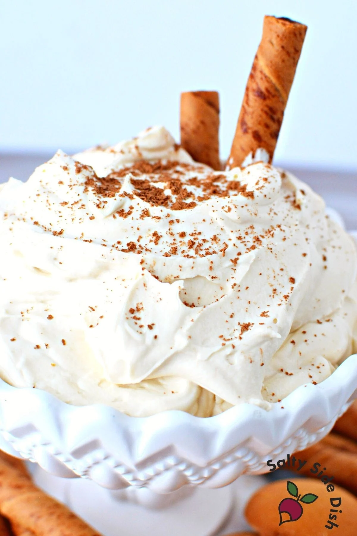 fluffy creamy dessert dip.
