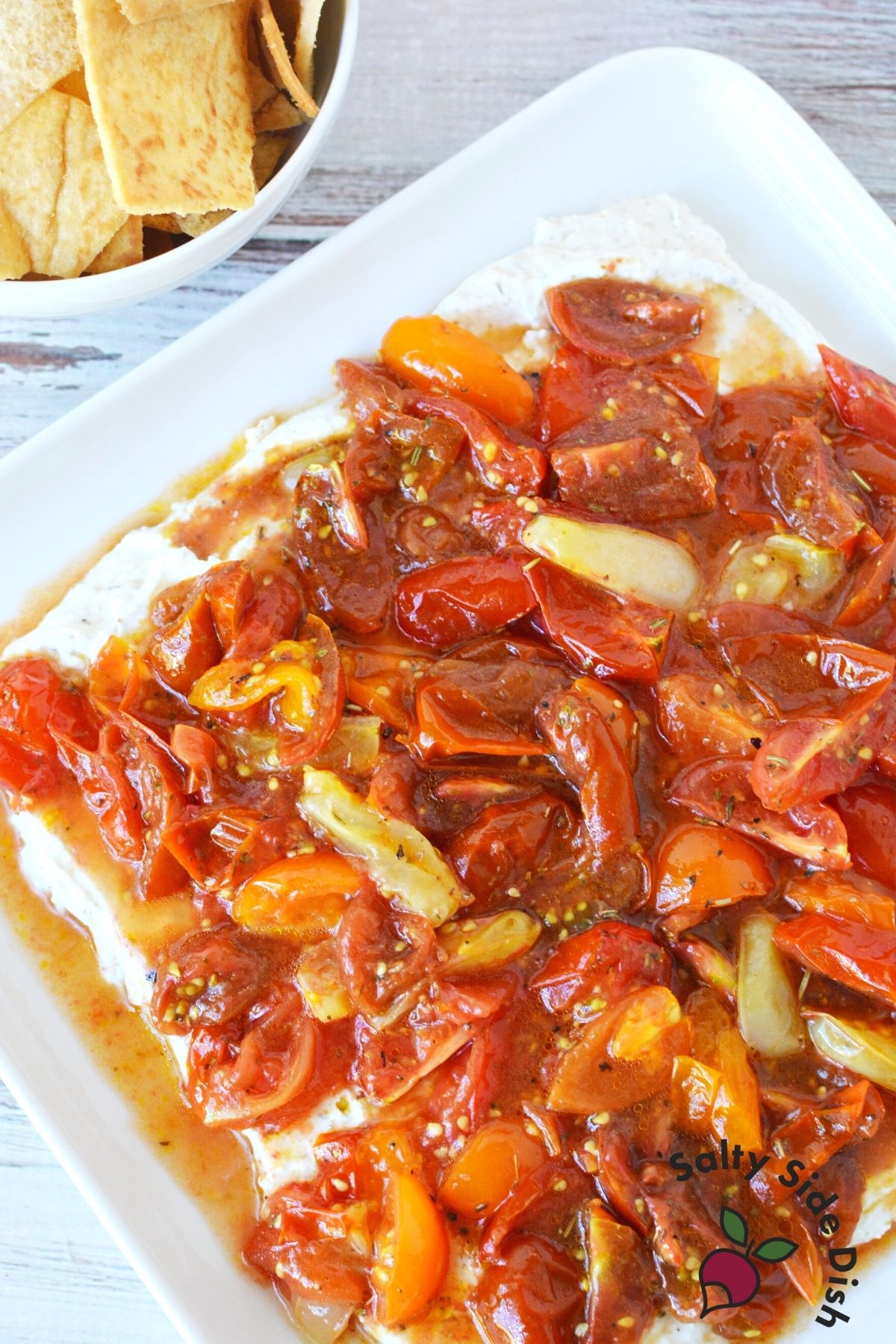 Tomato Feta Cheese Dip