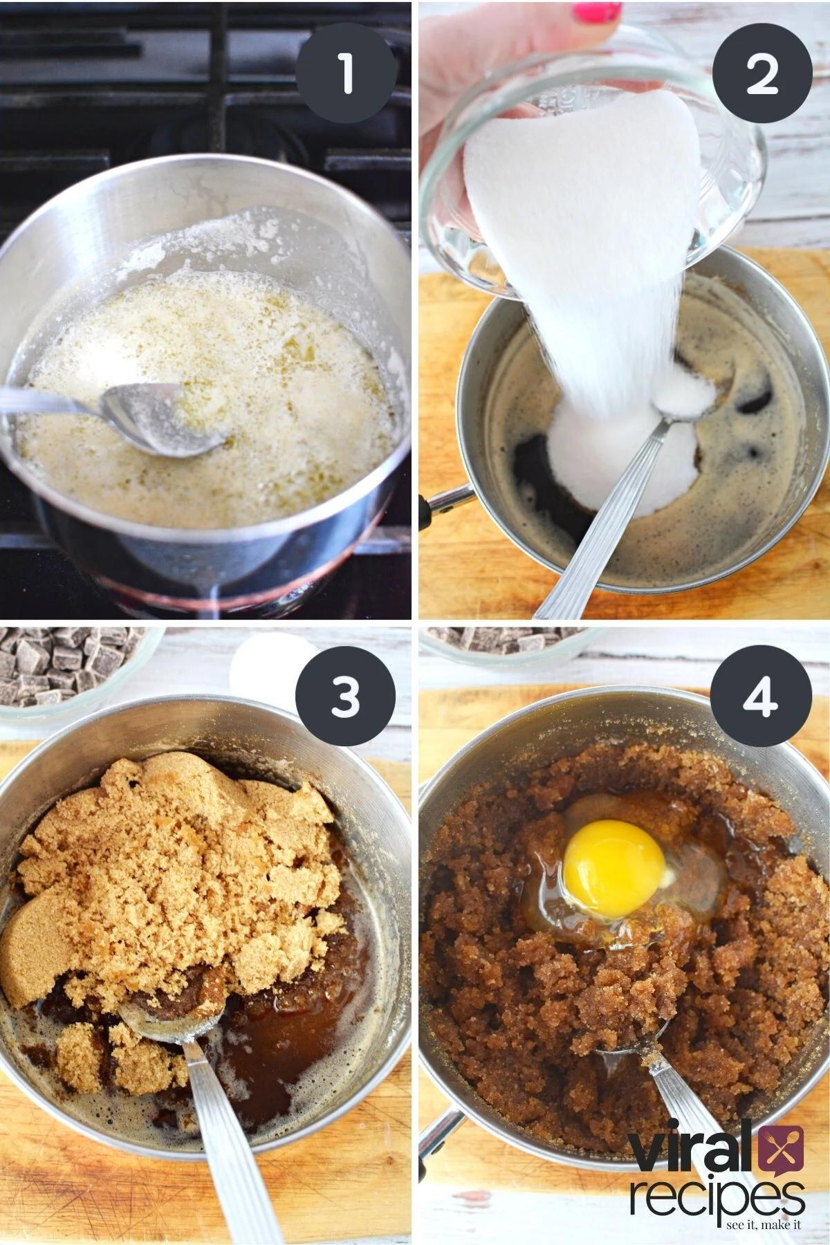 step by step of how to make trending cookie recipe.