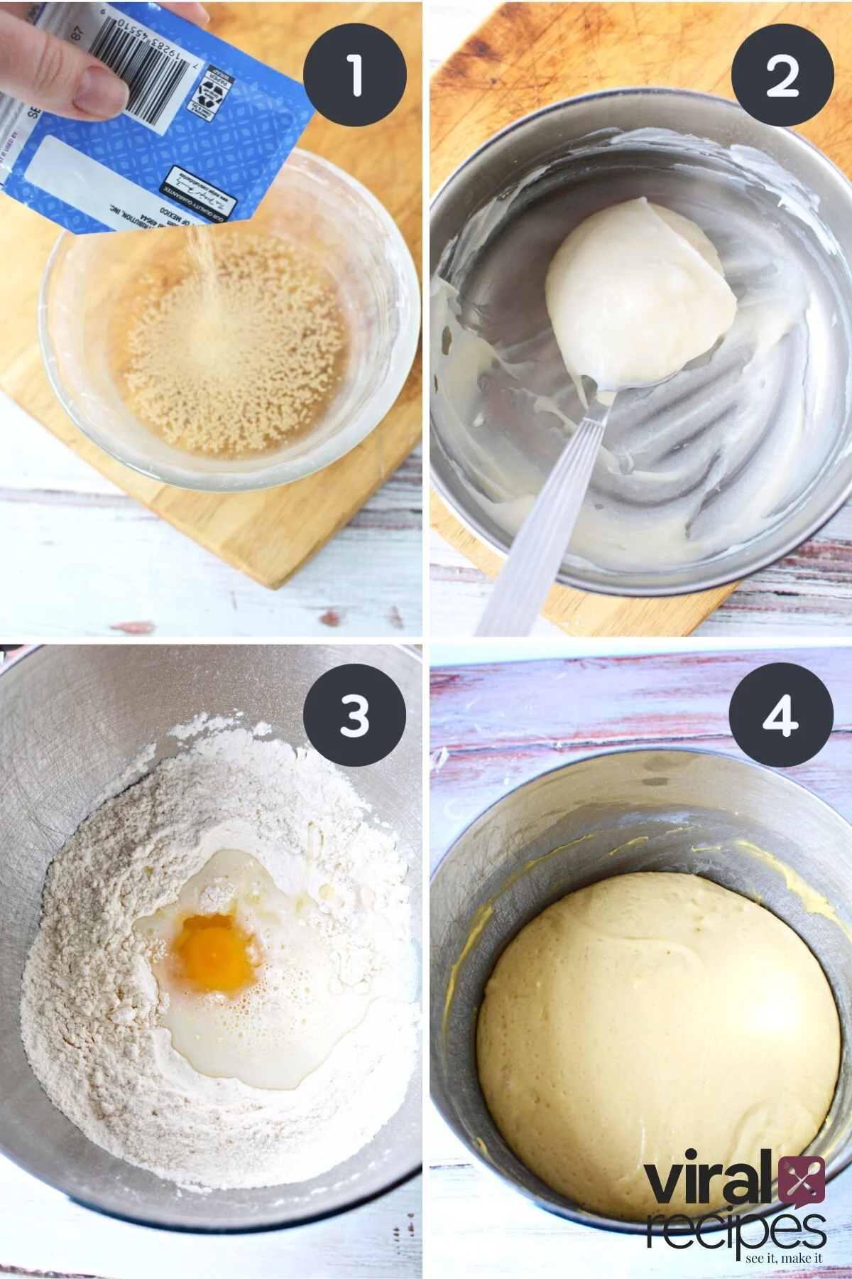pictures on how to make milk bread.
