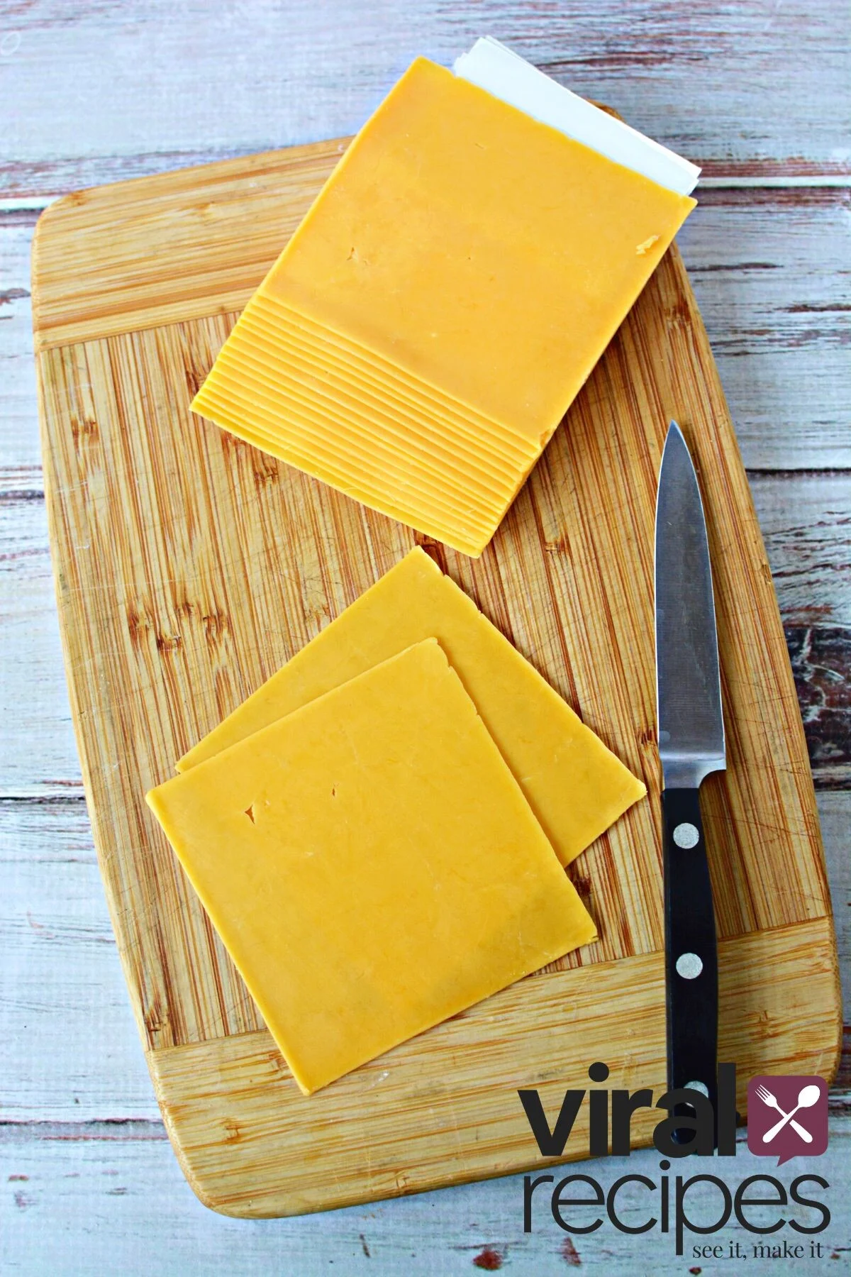 cheese slices.