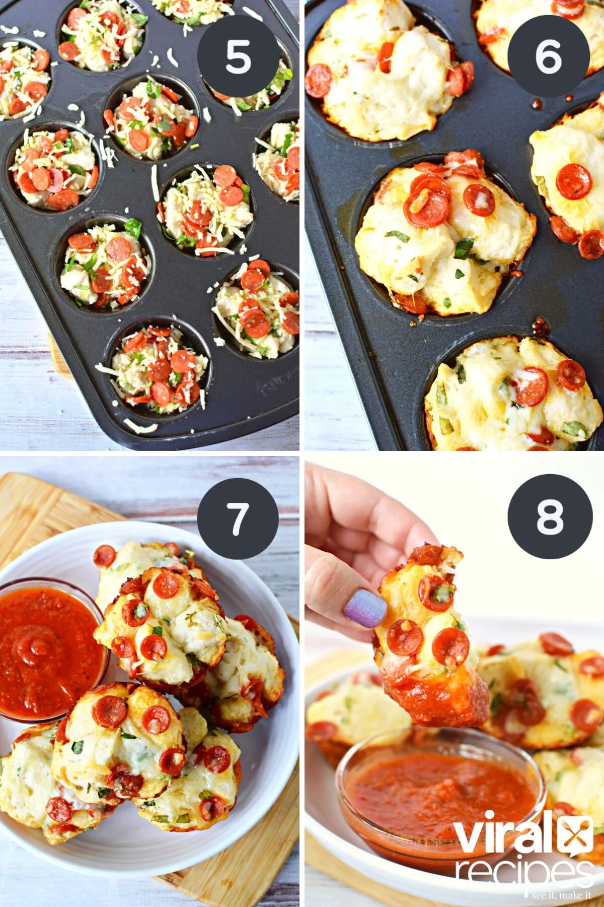 tiktok pizza bites recipe.