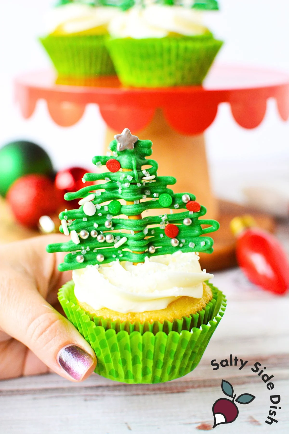 Pretzel Christmas Trees