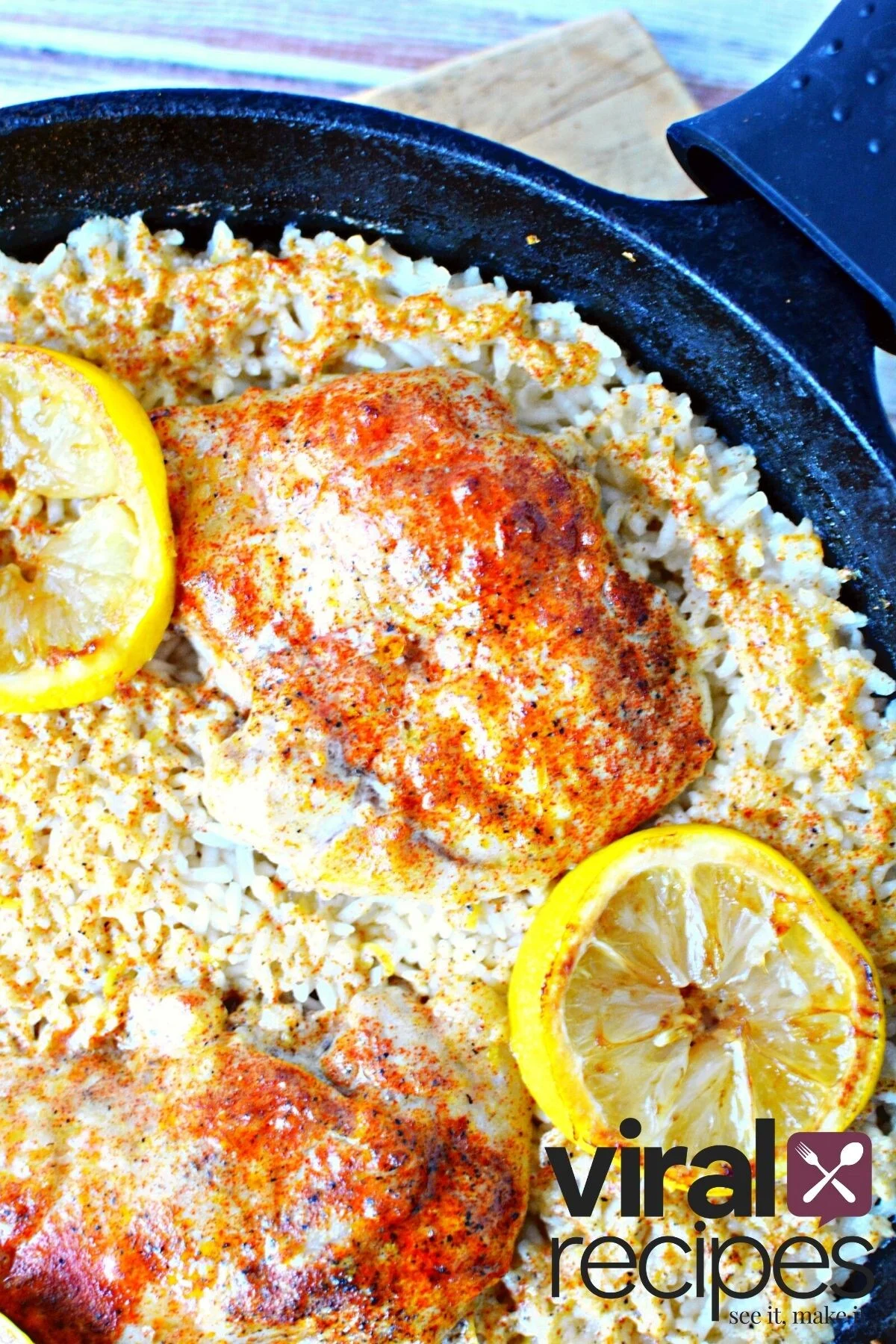 tiktok chicken and rice.