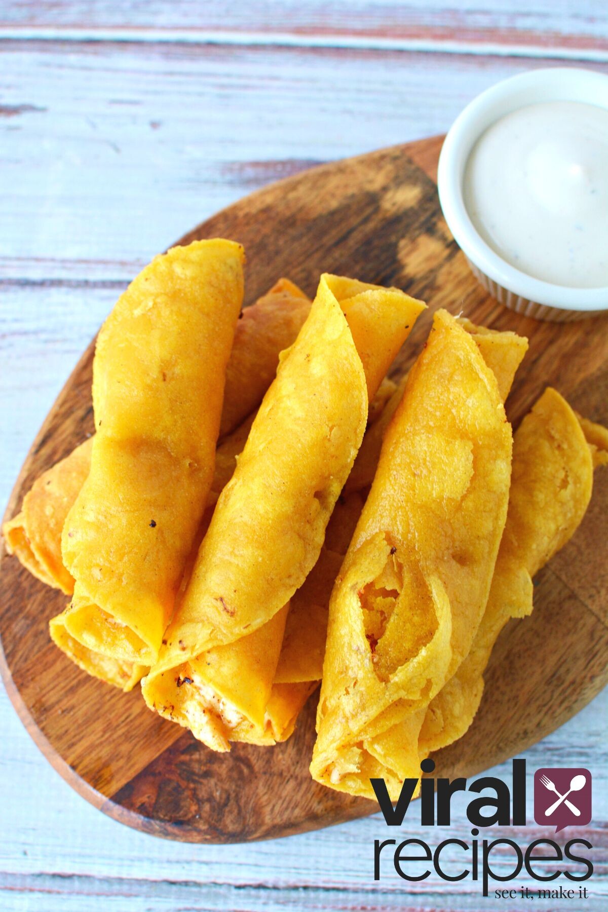 homemade chicken taquitos recipe.