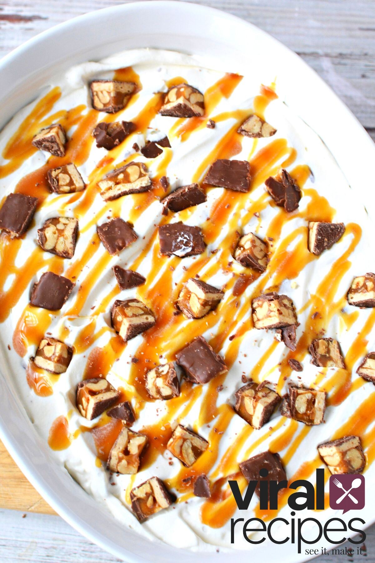 ready to eat snickers ice cream.