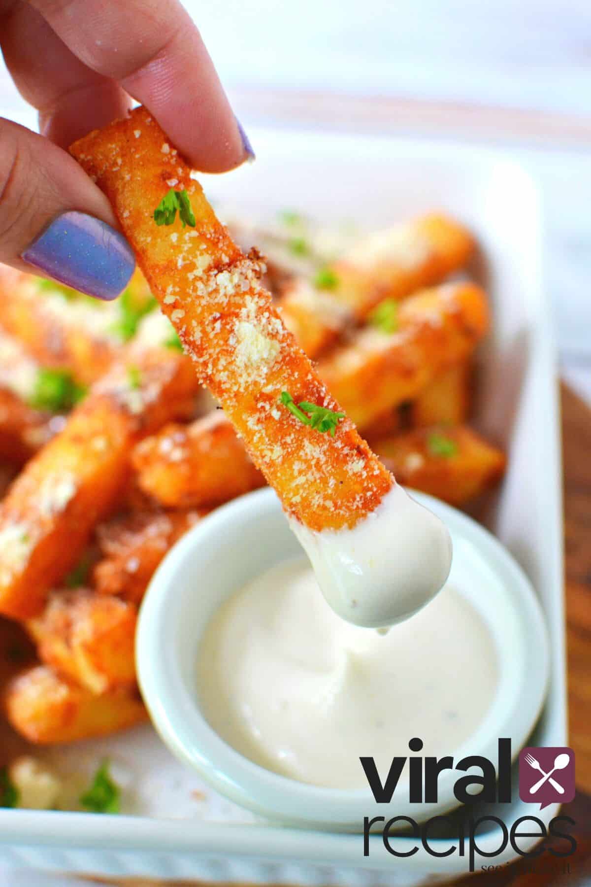 easy to serve mashed potato sticks.