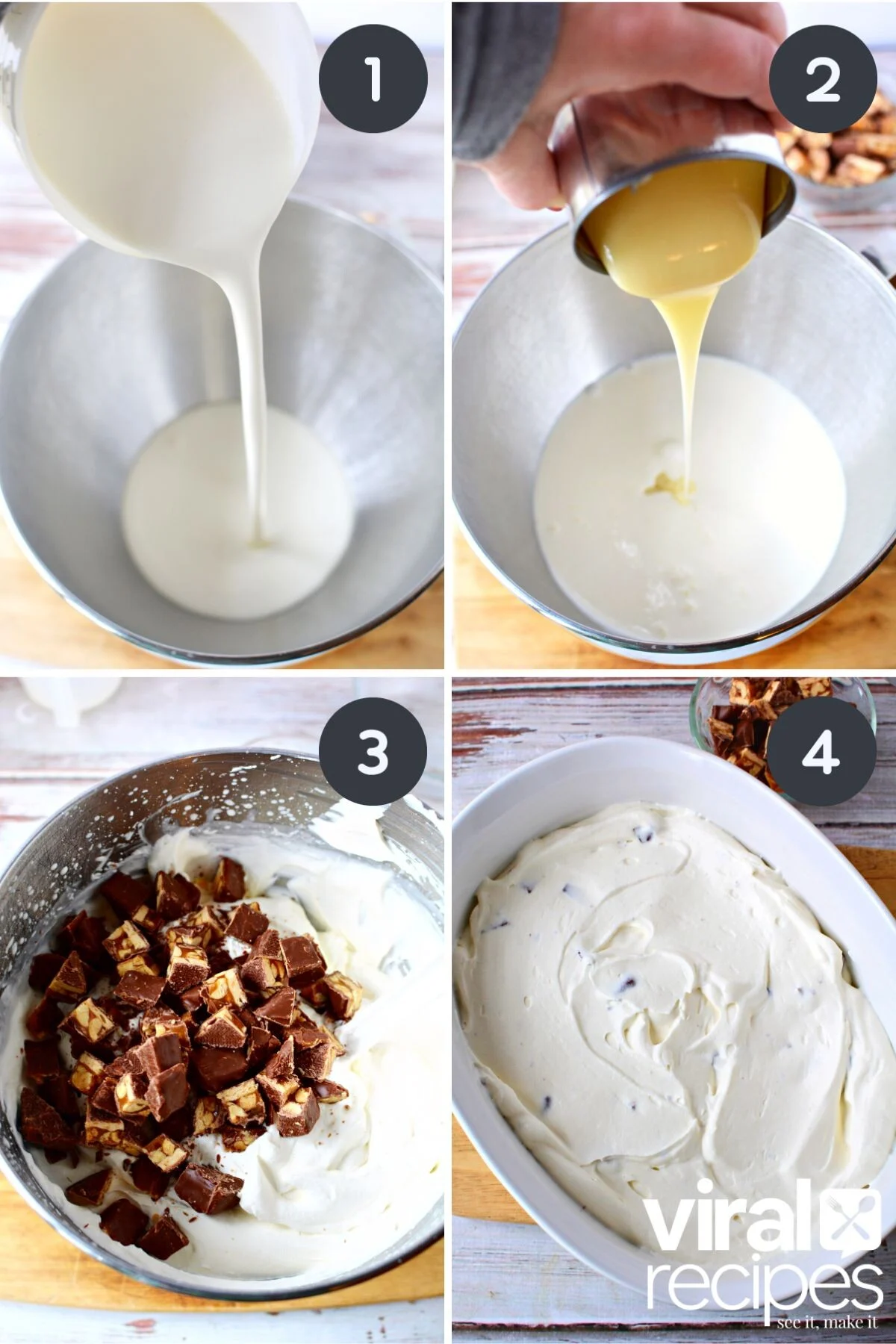 no churn ice cream with sweetened condensed milk.