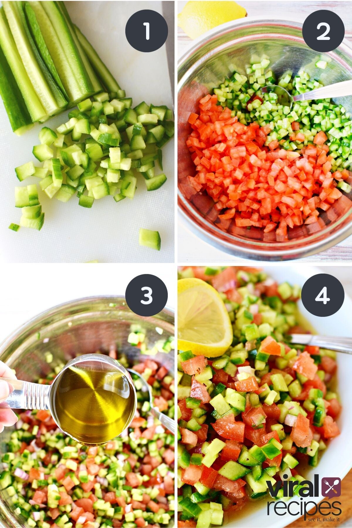 how to make shirazi salad recipe.
